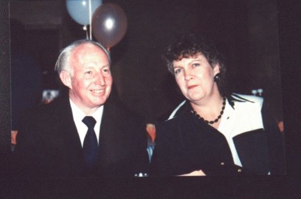 Harvey and Norma Oliver in later years.
