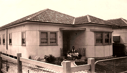 Our first home at Kingsgrove