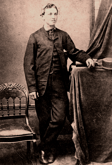 William Henry Keen as a young man.